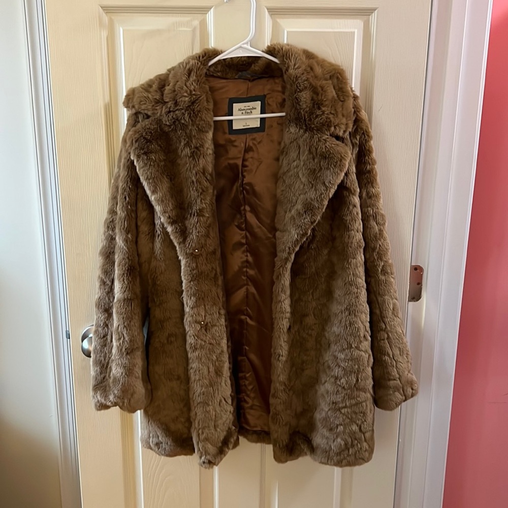 Abercrombie Faux Fur Jacket